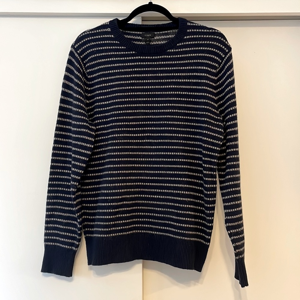 J. Crew Men’s Navy Crewneck Sweater